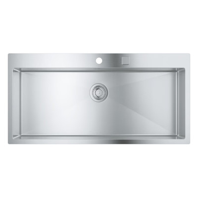 Nerūdijančio plieno plautuvė Grohe K800 102,4/56, nerūd. plienas