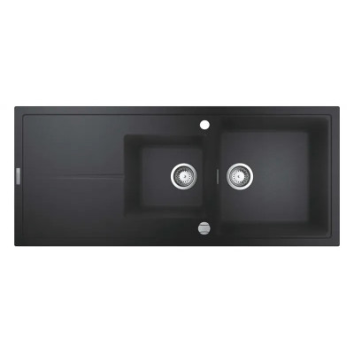 Kompozitinė plautuvė Grohe K400 116/50, juoda