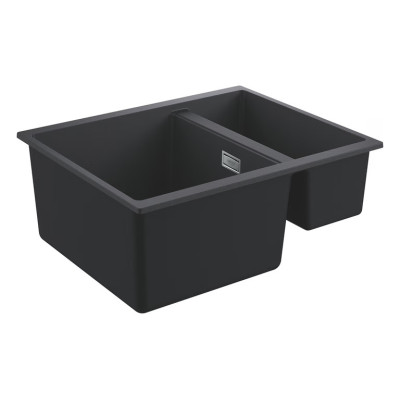 Kompozitinė plautuvė Grohe K500 55,5/46, juoda
