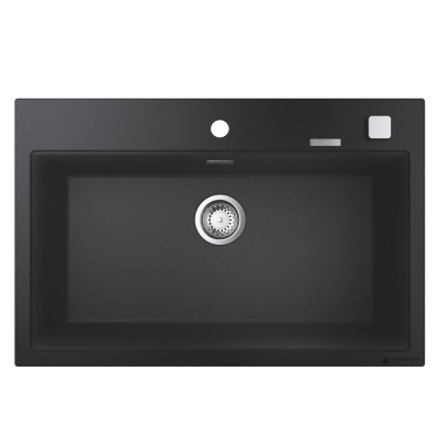 Kompozitinė plautuvė Grohe K700 78/51, juoda