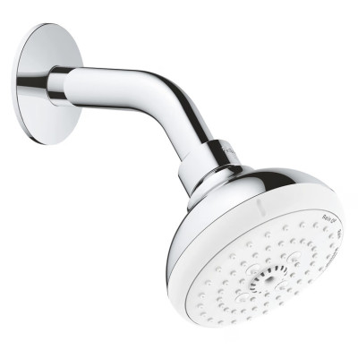 Dušo galva su laikiliu Grohe Tempesta 100, 3 srovių, chromas