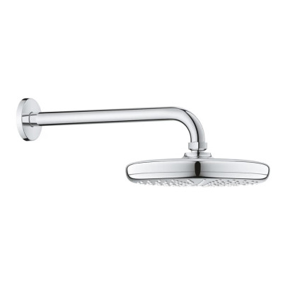 Dušo galva su laikikliu Grohe Tempesta 210 eko-versija, chromas