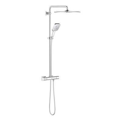 Dušo sistema Grohe Rainshower SmartActive 310 Cube, virštinkinė su termostatu, chromas