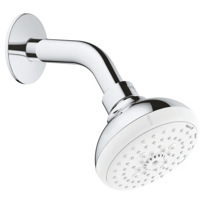 Dušo galva su laikikliu Grohe Tempesta 100 eko-versija, chromas