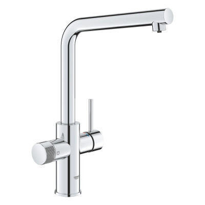 Plautuvės maišytuvas su filtruoto vandens funkcija GROHE Blue Pure Minta, chromas