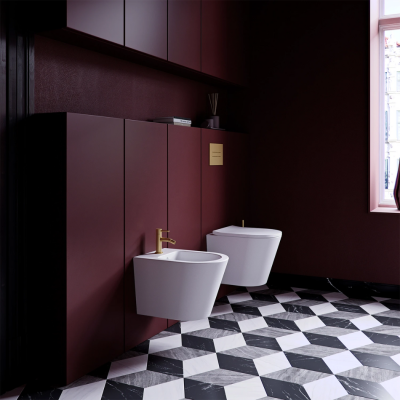 Maišytuvas Omnires Y1220GLB, šlifuotas auksas Maišytuvas Omnires Y1220GLB, šlifuotas auksas
