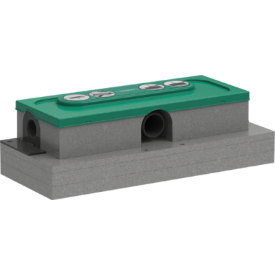 Latakas Hansgrohe uBox universal pažemintas
