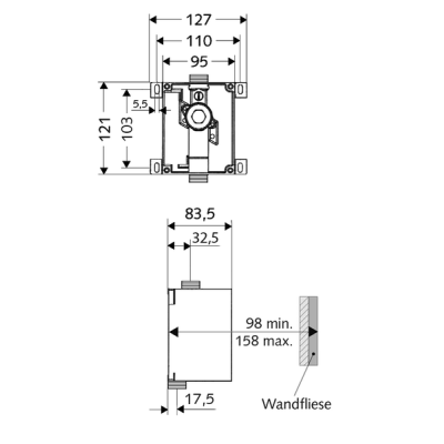 Potinkinis pisuaro nuleidimo mechanizmas Schell COMPACT II, nuotrauka 2