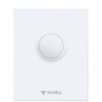 Pisuaro nuleidimo mygtukas Schell EDITION, spalva - balta (Alpine white)