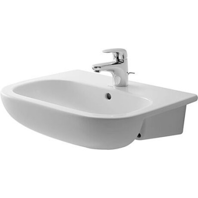Praustuvas Duravit D-code 55x44 pusiau įleidžiamas