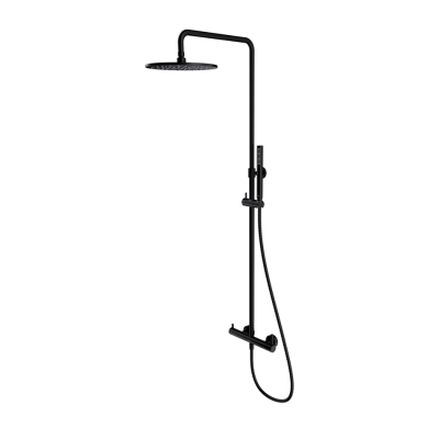 Dušo sistema Omnires Y1244MBL, juoda pusiau matinė Dušo sistema Omnires Y1244MBL, juoda pusiau matinė