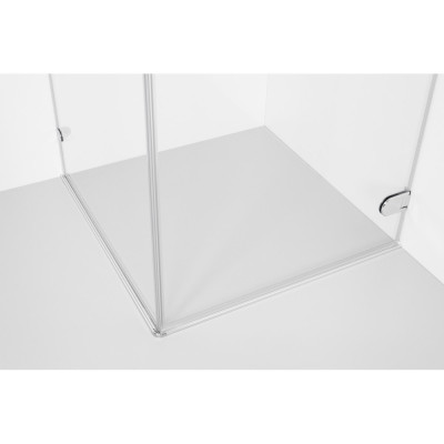 Dušo kabina Brasta Glass NORA 879-884x879-884x2000 raštinis stiklas - 2