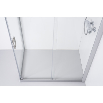 Dušo kabina Brasta Glass LAIMA 1100x900x2000 raštinis stiklas - 4