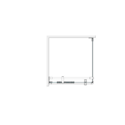 Dušo kabina Brasta Glass NORA PLIUS 879-884x879-884x2000 raštinis stiklas - 7