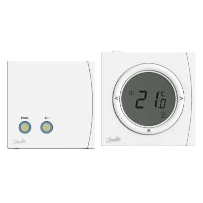 Danfoss RET2001RF G+ RX1-S programuojamas belaidis termostatas su rele