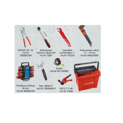 Įrankių rinkinys ROBUCKET TOOL SET