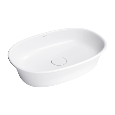 Pastatomas ant stalviršio praustuvas Omnires CLASSICA  M+ 61 x 40 cm, baltas matinis