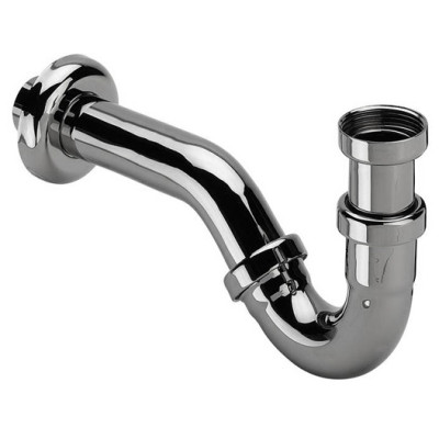 Bidė sifonas Viega, 32 x 1 1/4", be ventilio, chromas