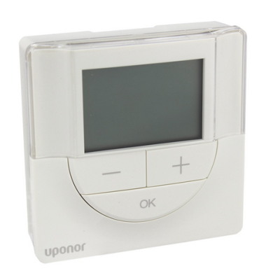 Uponor Smatrix Base skaitmeninis, programuojamas su drėgmės davikliu termostatas T-148 Bus