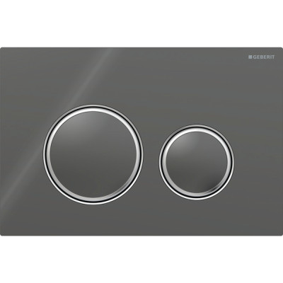 Vandens nuleidimo mygtukas Geberit Sigma50 Round, lava/chromas