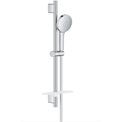 Dušo komplektas GROHE Euphoria AquaBooster 120 3 srovių, chromo spalvos