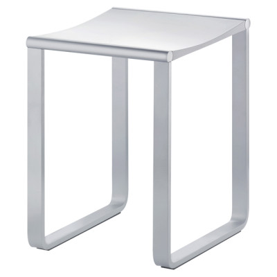 Pastatoma dušo kėdutė Plan, chromas/light grey