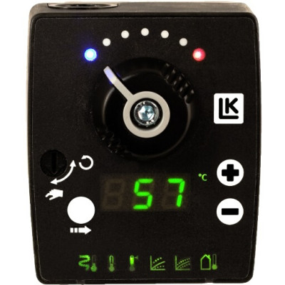 Pavara LK ARMATUR (SmartComfort LK 130) 1~230V 5Nm Valdoma pagal paduodamą, lauko ir kamabario t