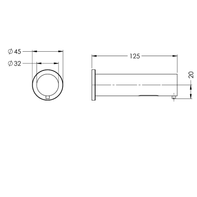 Elektroninis muilo dozatorius SD99-009 integruojamas