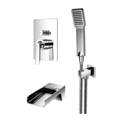 Dušo sistema Omnires CASCADE SYSCAW01CR, chromuota Dušo sistema Omnires CASCADE SYSCAW01CR, chromuota