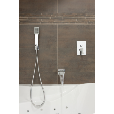 Dušo sistema Omnires CASCADE SYSCAW01CR, chromuota Dušo sistema Omnires CASCADE SYSCAW01CR, chromuota