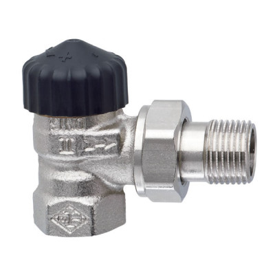 Termostatinis vožtuvas IMI HYDRONIC ENGINEERING Dn1/2", standartinis, kampinis, Kvs 1.35