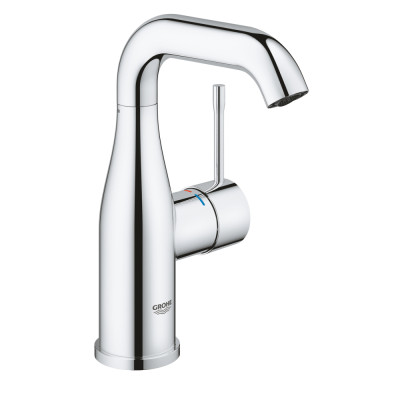 Praustuvo maišytuvas GROHE Essence M dydžio, be dugno vožtuvo, chromo spalva