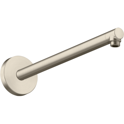 Alkūnė dušo galvai iš sienos AXOR ShowerSolutions, 390 mm, šlifuoto nikelio spalvos (Brushed Nickel)