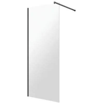 Omnires Walk-In dušo sienelė 80x200, chromas/skaidrus stiklas Omnires Walk-In dušo sienelė 80x200, chromas/skaidrus stiklas