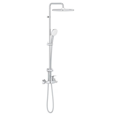 Dušo sistema GROHE Tempesta System 250 Cube, 9,5 l/min, chromo spalvos