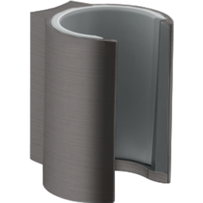 Dušo laikiklis AXOR Starck, šlifuoto juodo chromo spalvos (Brushed Black Chrome)
