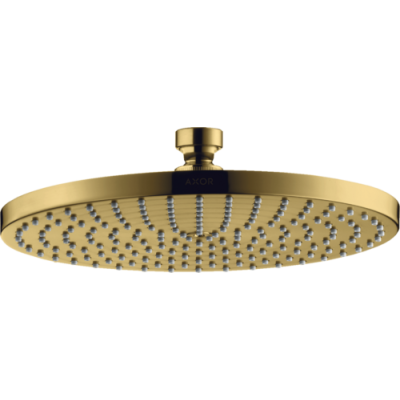 Dušo galva AXOR Starck 240 1 jet, poliruoto aukso spalvos (Polished Gold Optic)