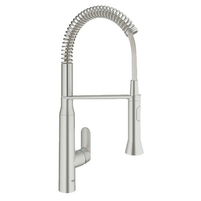 Plautuvės maišytuvas GROHE K7 1/2", nerūdijančio plieno spalvos