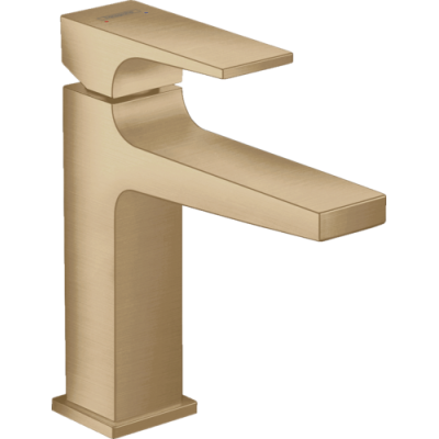 Praustuvo maišytuvas HANSGROHE Metropol 110, su "push-open" dugno vožtuvu, spalva - šlifuotos bronzos