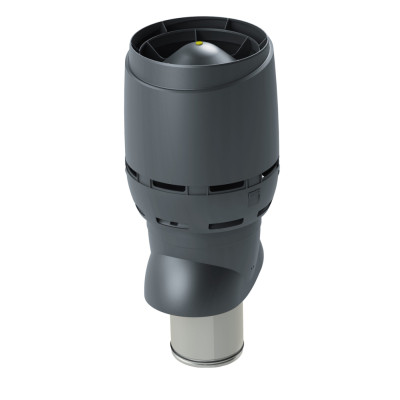 Kaminėlis vent. FLOW XL 200P-IS-500 pilkas