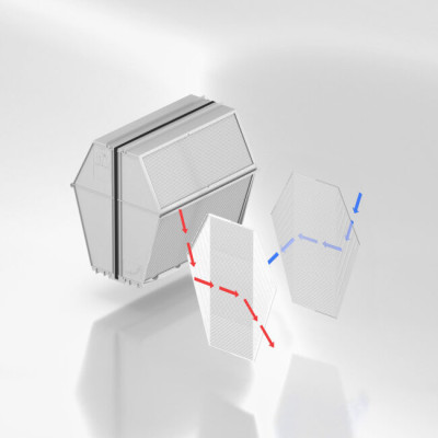 Rekuperatorius Zehnder ComfoAir Q350 TR su integruotu valdikliu Rekuperatorius Zehnder ComfoAir Q350 TR su integruotu valdikliu