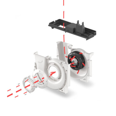 Rekuperatorius Zehnder ComfoAir Q350 TR su integruotu valdikliu Rekuperatorius Zehnder ComfoAir Q350 TR su integruotu valdikliu