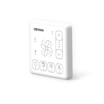 Oxygen Easy pultas su WiFi ir Bluetooth, baltas Oxygen Easy pultas su WiFi ir Bluetooth, baltas
