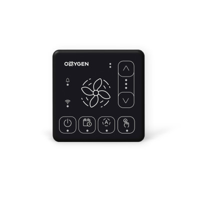 Oxygen Easy pultas su WiFi ir Bluetooth, juodas Oxygen Easy pultas su WiFi ir Bluetooth, juodas