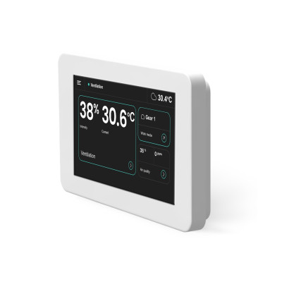 Oxygen LCD SimpleTouch pultas su WiFi ir Bluetooth, baltas Oxygen LCD SimpleTouch pultas su WiFi ir Bluetooth, baltas