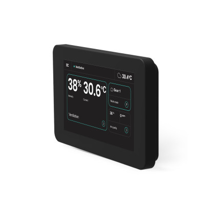 Oxygen LCD SimpleTouch pultas su WiFi ir Bluetooth, juodas Oxygen LCD SimpleTouch pultas su WiFi ir Bluetooth, juodas