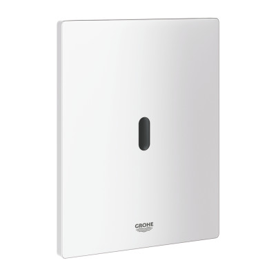 WC mygtukas GROHE Tectron Bau E, 230 V, su transformatoriumi, sensorinis, baltas