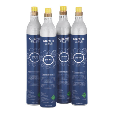 Angliarūgštės balionų komplektas, 4 vnt. x 425 g