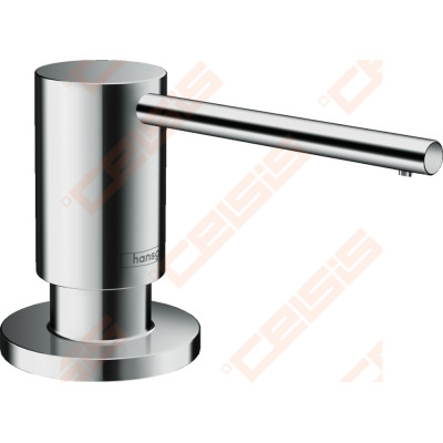 Integruojamas muilo dozatorius HANSGROHE A41 500 ml, chromuotas