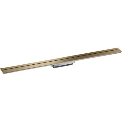 Dušo grotelės AXOR Drain 1000 mm, šlifuotos bronzos spalvos (Brushed Bronze)